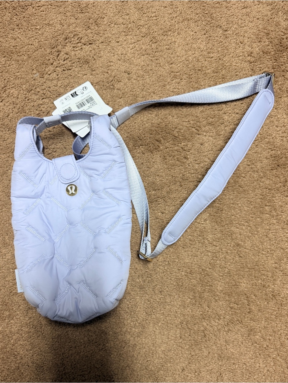 lululemon Quilty Pleasures crossbody bag in lavender